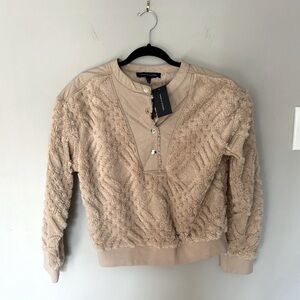 Tommy Hilfiger Tan Textured Pullover